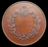 1865 Dublin International Exhibition 75mm Bronze Medal