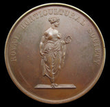 1865 Royal Horticultural Society Lindley Medal 45mm Bronze