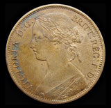 Victoria 1865 Penny - GVF+
