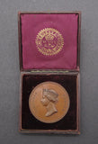 1866 Metropolitan & Provincial Exhibition 51mm Prize Medal - By Wyon