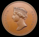 1866 Metropolitan & Provincial Exhibition 51mm Prize Medal - By Wyon