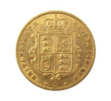 Victoria 1867 Half Sovereign - EF