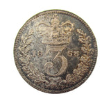 Victoria 1868 Threepence - GVF