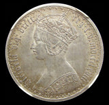 Victoria 1868 Florin - NGC MS62