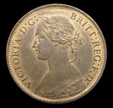 Victoria 1869 Farthing - A/UNC
