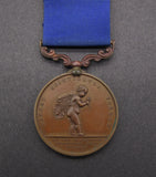 1871 Royal Humane Society Bronze Medal - Cased