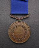 1871 Royal Humane Society Bronze Medal - Cased