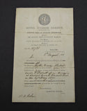 1871 Royal Humane Society Bronze Medal - Cased