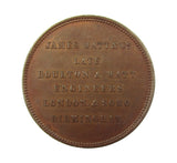 1871 James Watt & Co Boulton & Watt 39mm Medal - By Moore