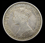 Victoria 1871 Gothic Florin - VF