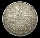Victoria 1871 Gothic Florin - VF