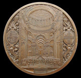 1872 Prince Of Wales National Thanksgiving 77mm Medal - By Wyon