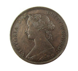 Victoria 1873 Halfpenny - F310 - NEF