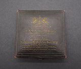 1873 Shah Of Persia Visit To London 77mm Bronze Medal - Cased