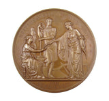 Austria 1873 Vienna Exhibition 70mm Bronze Medal