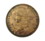 Victoria 1874 Halfpenny - F314 - GVF