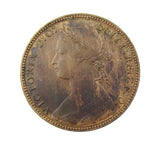 Victoria 1874 Halfpenny - F315 - NEF