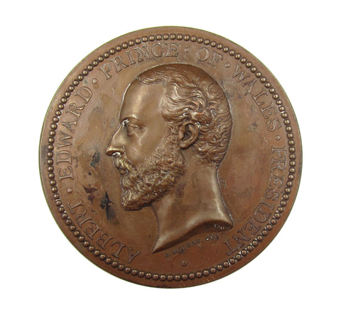 1874 Fine Arts Exhibition 52mm Bronze Medal - By Boehm