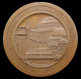 1874 Fine Arts Exhibition 52mm Bronze Medal - EF