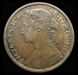 Victoria 1874 Penny - Freeman 72 - EF