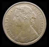 Victoria 1874 H Penny - Freeman 73 - GEF