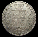 Victoria 1874 Halfcrown - VF