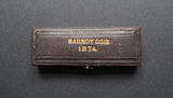 1874 Dated Hard Case For 4 Coin Maundy Set