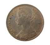 Victoria 1876 H Penny - EF