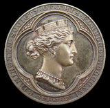 1872 Birmingham School Of Design 49mm Silver Medal - By Moore