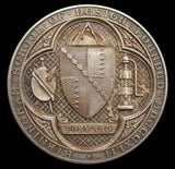 1872 Birmingham School Of Design 49mm Silver Medal - By Moore