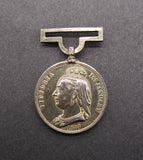 1877 Victoria Empress Of India 27mm Silver Medal