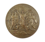 France 1878 Paris Universal Exposition 87mm Medal - Samuel Morley M.P