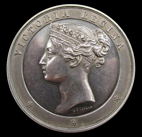 1879 Albert & Battersea Bridges 38mm Silver Medal - By Taylor