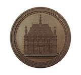 1880 City Of London School New Buildings 45mm Medal
