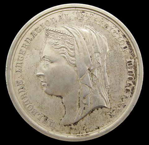 Australia 1880 Melbourne International Exhibition Silver Medal - By Stokes