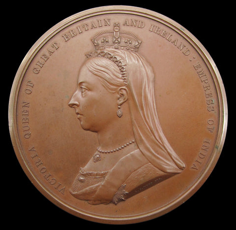1881 International Medical Congress London 77mm Medal - By Wyon
