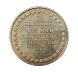 1881 Plymouth Art & Industrial Exhibition 51mm Silver Medal
