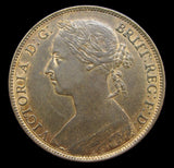 Victoria 1882 H Penny - A/UNC