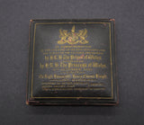 1882 City Of London School New Buildings 77mm Bronze Medal - Cased