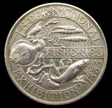 1883 International Fisheries Exhibition 45mm Silver Medal - By Wyon