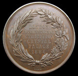 1884 London International Exhibition Crystal Palace 63mm Medal