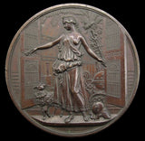 1884 Crystal Palace Electrical Exhibition 63mm Medal
