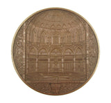 1884 Guildhall New Council Chamber Bronze Medal - By Wyon