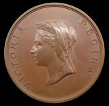 1884 International Health Exhibition Cased Bronze Medal - By Wyon