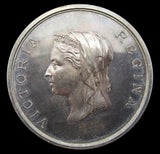 1885 International Inventions Exhibition 45mm Silver Cased Medal - By Wyon