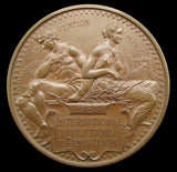 1885 International Inventions Exhibition 45mm Bronze Medal - By Wyon