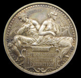 1885 International Inventions Exhibition 45mm Silver Medal - By Wyon