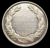 1886 Doncaster Agricultural Society 47mm Silver Medal - By Ottley