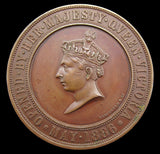 1886 Liverpool International Exhibition 51mm Bronze Medal - By Elkington