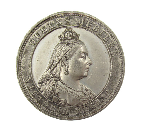 Canada 1887 Victoria Jubilee 35mm WM Medal - By Ellis